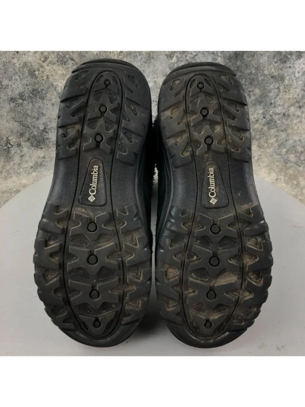 Columbia Women's Size 6.5 Ice Maiden II Black Quilted Waterproof Winter Boots
